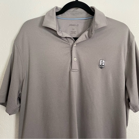 Johnnie-O Meteor (Grey) "PVCC" Birdie Polo M - Picture 1 of 12